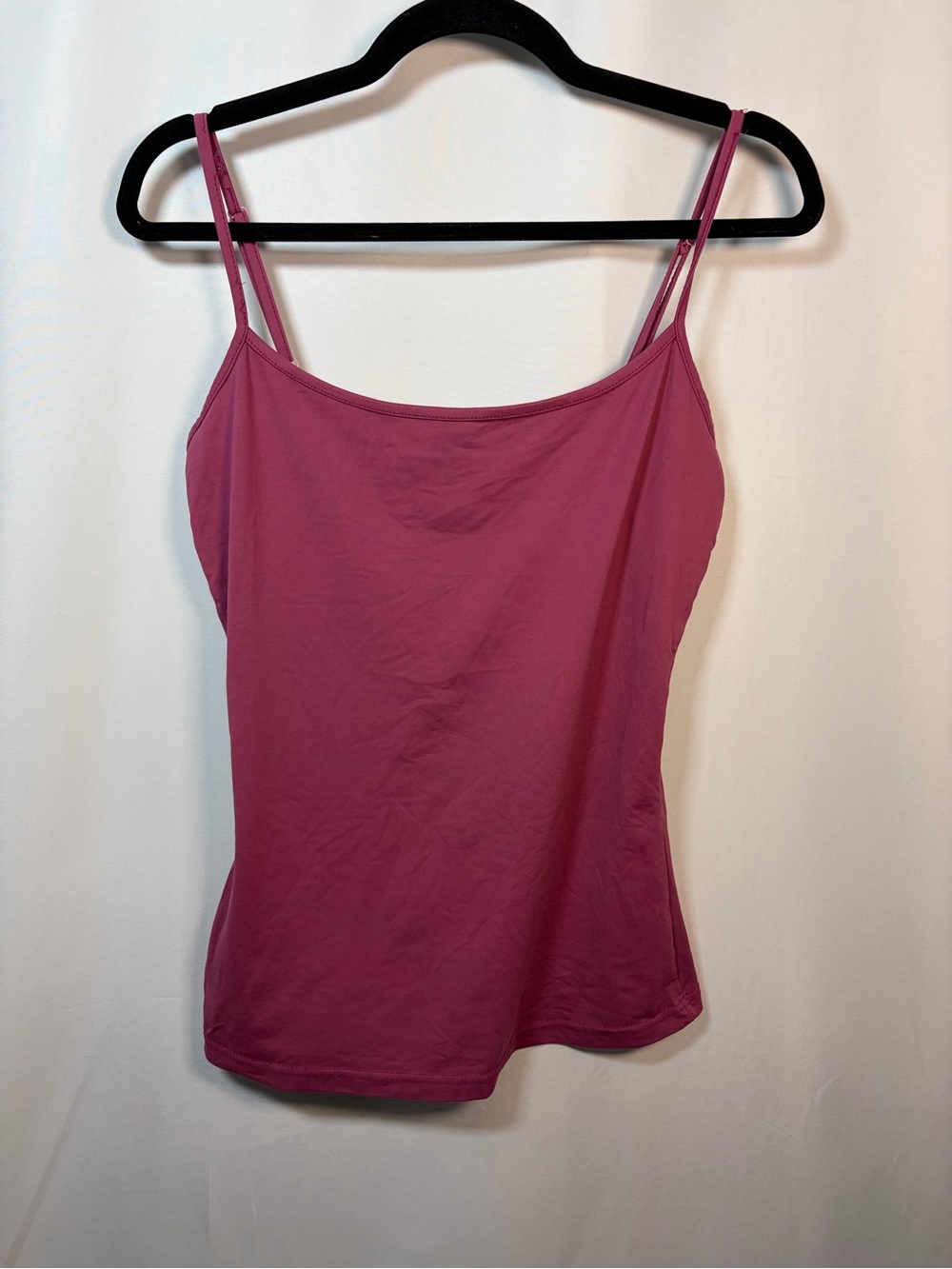 Maurices Deep Purple Scoop Neck Lightweight Basics Spaghetti Strap Camisole